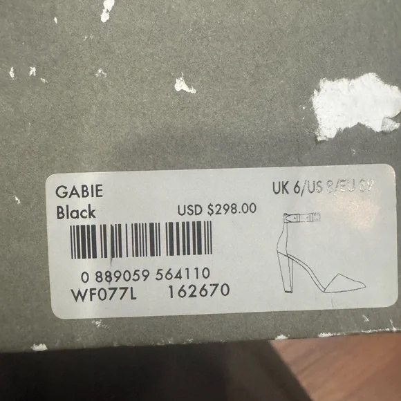 NEW- All Saints Gabie Heels US 8/EU 39 - Picture 4 of 4